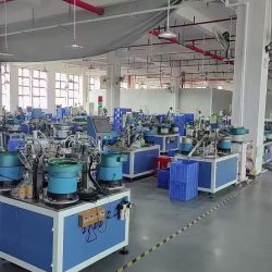 connector insert production